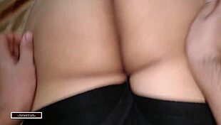 Teasing daddy with yoga for anal