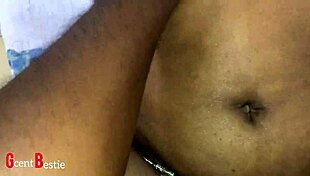 Beautiful African Babe Screaming in Detailed Pussy Fucking Close-Up!