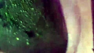 Colombian Blonde Squirts on Cucumber