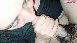 gran mamada ends with cum in mouth and swallowing everything