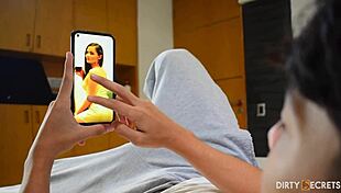 Fucking my stepson while hubby's away 😏