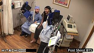 Eliza Shields Feels Intense Orgasms from Doctor's Hitachi