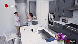 College Slut Returns Home, Craving Her Stepbro's Intense Cock Action