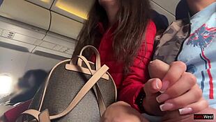 risky public dick flashing on a plane full of people 😏