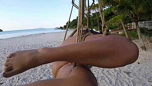 i watch her outdoor shibari