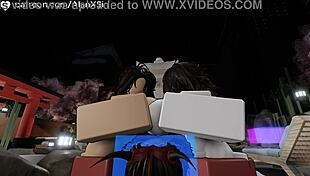 two pretty girls tried my dick in roblox condo game with cowgirl riding and missionary fucking 😏