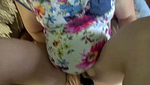 Pretty Pregnant Anna Blows And Fucks Close Up