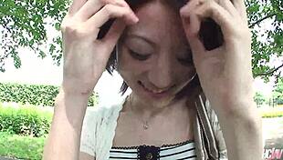 Hot Japanese chick Mizuki gets her pussy filled with cock and cum 💦