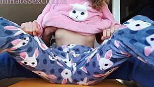 stepdaddy teasing small tits asian teen and masturbating her pussy?