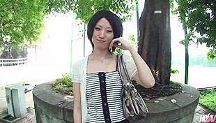 Hot Japanese chick Mizuki gets her pussy filled with cock and cum 💦