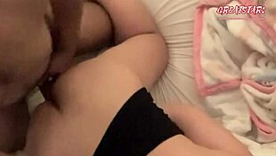 scared stepdad fucks daughter while wife watches