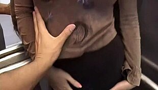 Melody Magic sucks cock while fingering gaping asshole in sexy milf bed scene