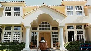 Whoa, check out this gamer teen with her super tight shaved pussy and petite body stripping down in lingerie.