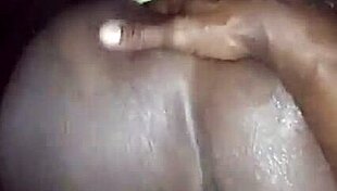 He Stretches My Tight Asshole With Hard Fucking And Creampie As Ebony Slut