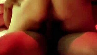 stranger sneaks into bedroom and devours my curvy wife's big ass. she rides his massive black cock wildly.