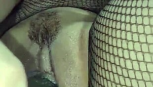 Colombian Blonde Squirts on Cucumber