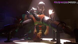 fortnite yuri compilation shows bent over doggystyle fucking with lesbian pussy licking and fingering