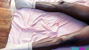 Ebony babe wants rough sex and stroking