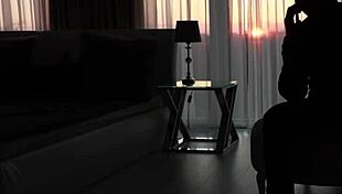 busty girlfriend plans something hotter than rimming for new year's eve 😏