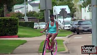 Simone Feels Like a Special Fat Booty Princess When Chocolate Lover Oils Her Big Ass for Hardcore Pussy Action