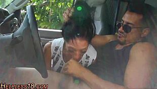 TEEN BOUND FOR FETISH BLOWJOB!