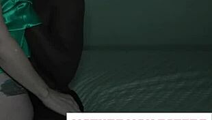 christina sapphire, the brunette milf, sneaks off to fuck her favorite big black cock