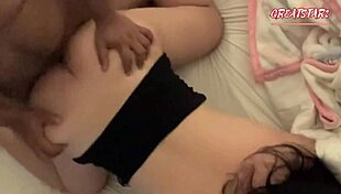 scared stepdad fucks daughter while wife watches