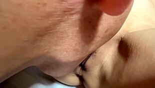 just saw this amateur pink pussy licked, 212 days after her first time.