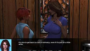 Redhead lesbians dive into pussy licking in group play