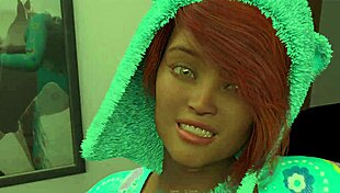 Redhead lesbians dive into pussy licking in group play