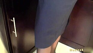 maxine x hints at banging stepsons gf camille black with big ass doggystyle and cum on tits