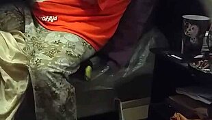 Stepmom Flashes Monster Cock While Pretending Not To Look