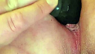 hey, an amateur getting sodomized with an anal plug?
