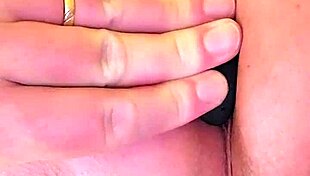 hey, an amateur getting sodomized with an anal plug?