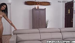 this hot black teen wants a big cock now! watch her squirt!