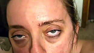 Milf POV ROUGH BLOWJOB and CREAMPIE!