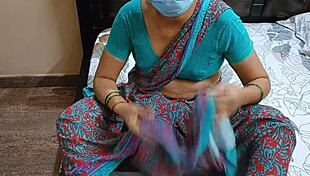 Watch this South Indian couple get hardfucked on the bed? Anal and creampie action!