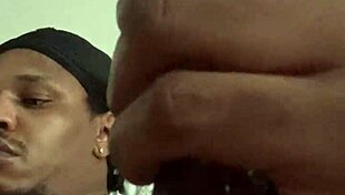 Oh damn, I'm so bored and horny - watch me stroke this massive black cock solo!