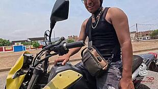 That petite Peruvian student slut takes deep anal pounding and creampie like a pro 😈