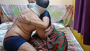 Desi Bhabi Feels Hard Fast Cream Pie Chudai with Her Driver