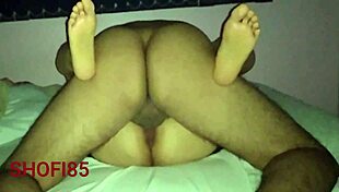 Mexican Couple Enjoys New Year Orgasm