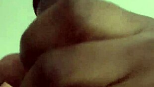 Oh damn, I'm so bored and horny - watch me stroke this massive black cock solo!