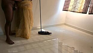 Indian maid enjoys fun time with devar