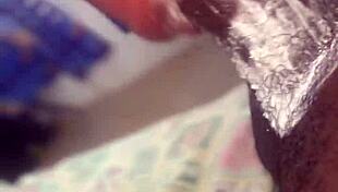 I saw this huge black dick guy cream throat with toy, sneak peek!