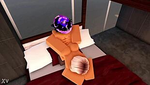 blonde teen sophie returns, having fun with headless manager