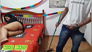 Latina Boss Surprised By Employee's Big Cock!