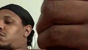 Oh damn, I'm so bored and horny - watch me stroke this massive black cock solo!