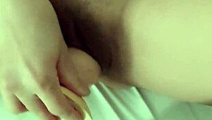 Asian wife gets pounded with butt plug