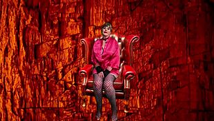 granny peggy sue rides strapon hard with intense femdom fucking and orgasm!