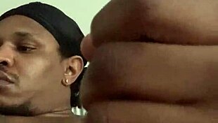 Oh damn, I'm so bored and horny - watch me stroke this massive black cock solo!